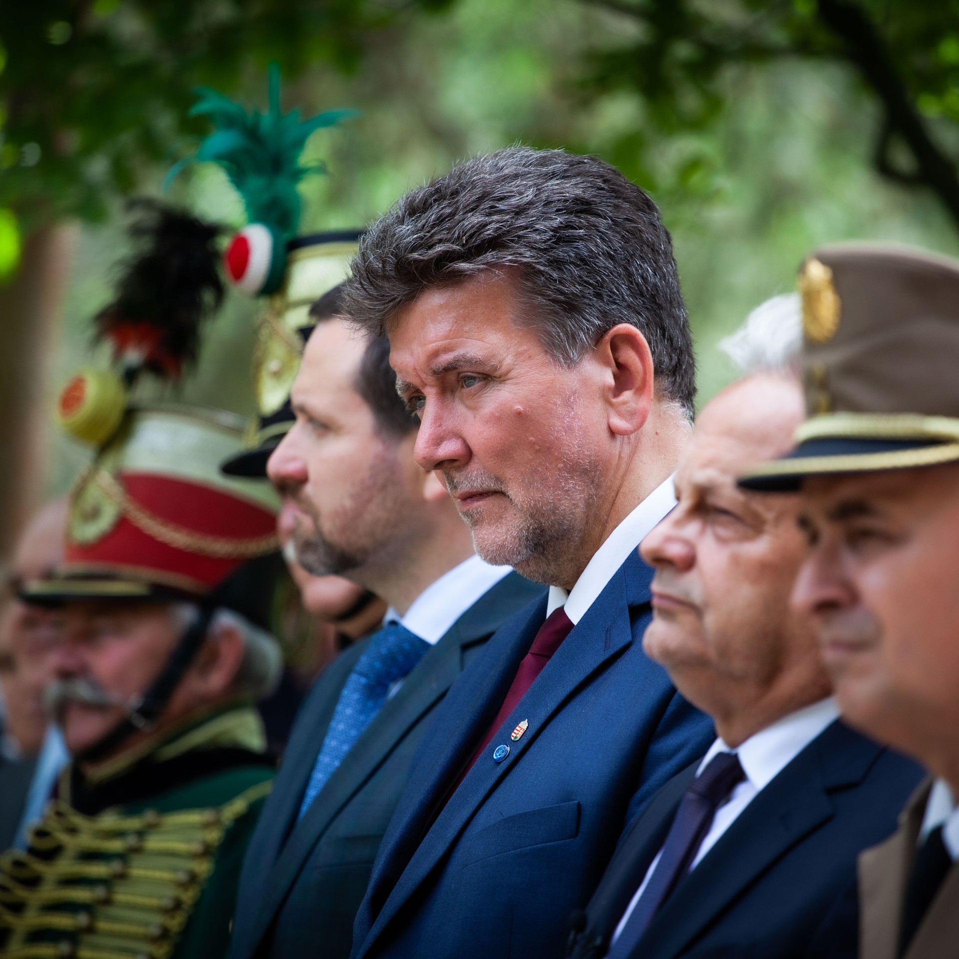 Felavatták a Fiumei úti sírkert honvédemlékművét