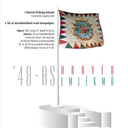 ’48-as honvédemlékmű avató ünnepség