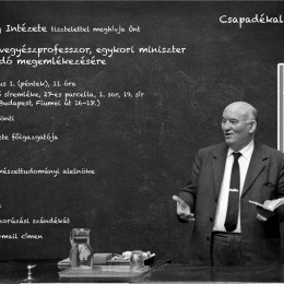 Megemlékezés Pungor Ernő tiszteletére