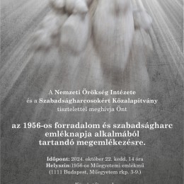 Megemlékezés az 1956-os forradalom és szabadságharc emléknapja alkalmából