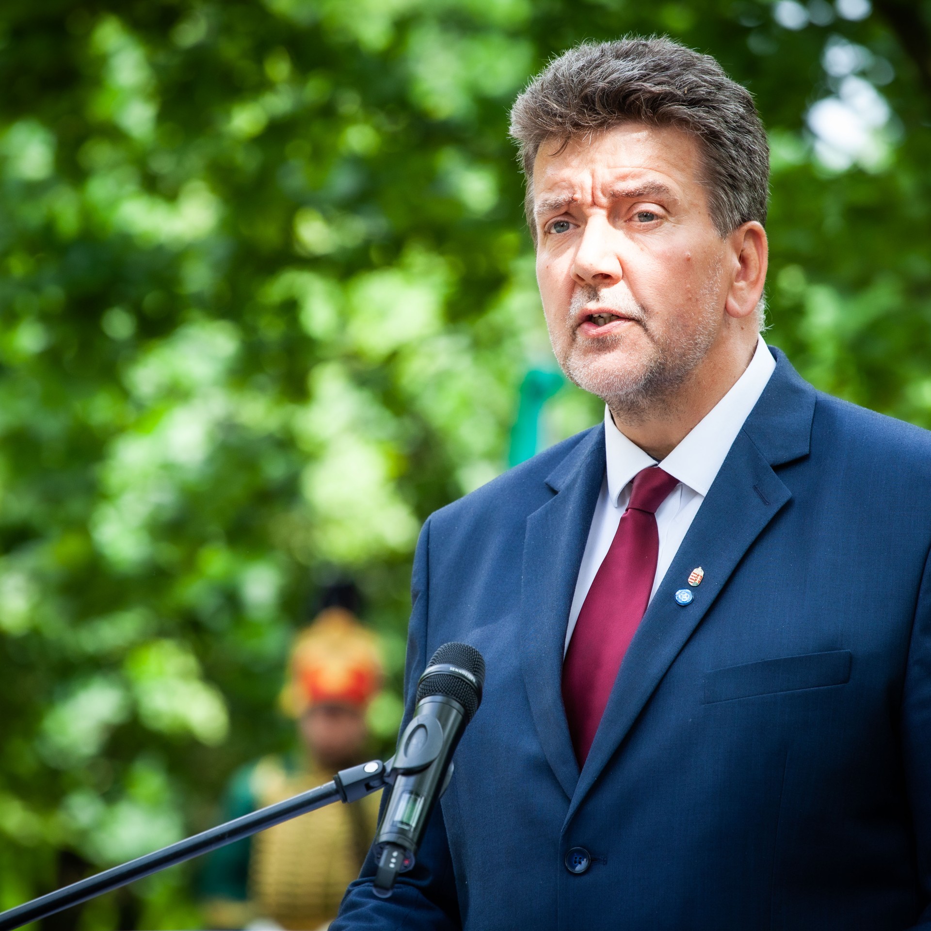 Felavatták a Fiumei úti sírkert honvédemlékművét